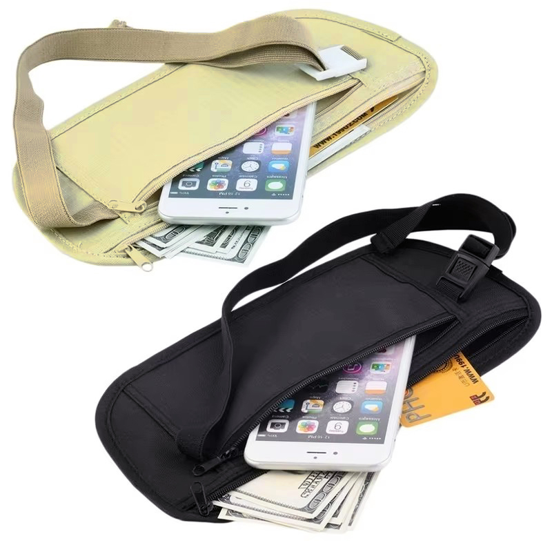 Mountain Biking Waist Pack - Невидимые дорожные поясные сумки для паспорта,