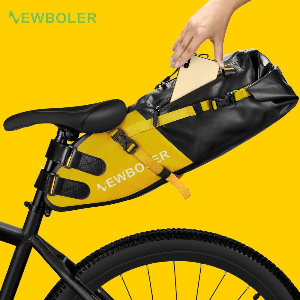 Mountain Biking Waist Pack - NEWBOLER Велосипедная сумка Водонепроницаемая 13л Большая