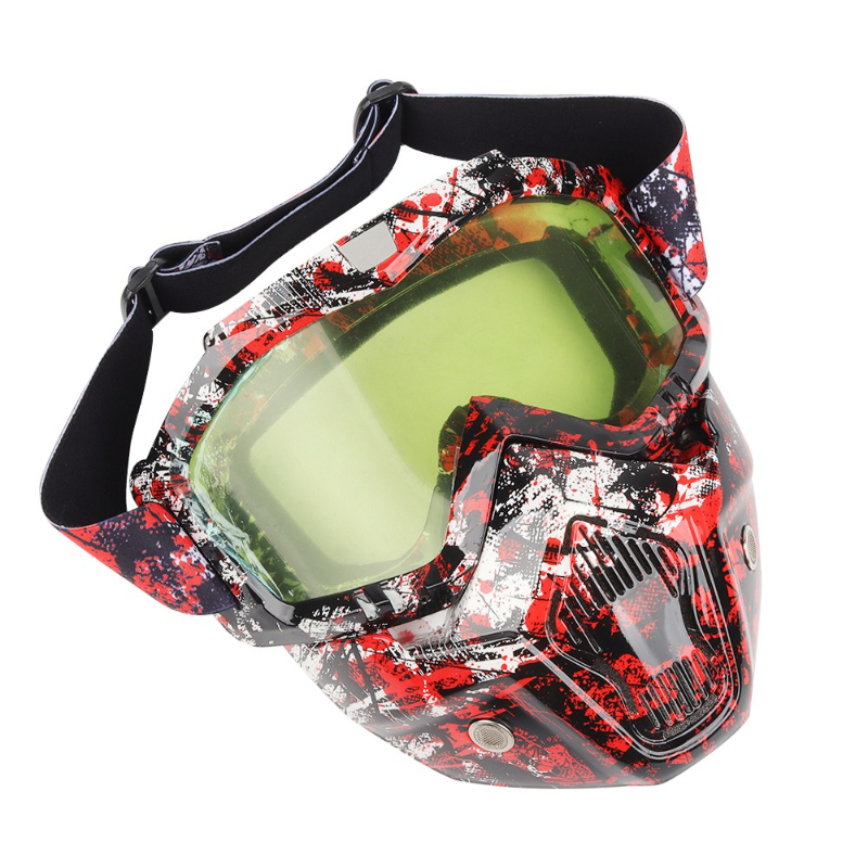 Мотоциклетные очки, маски, дыш – обзор и цена Mountain Biking Full Face Helmet