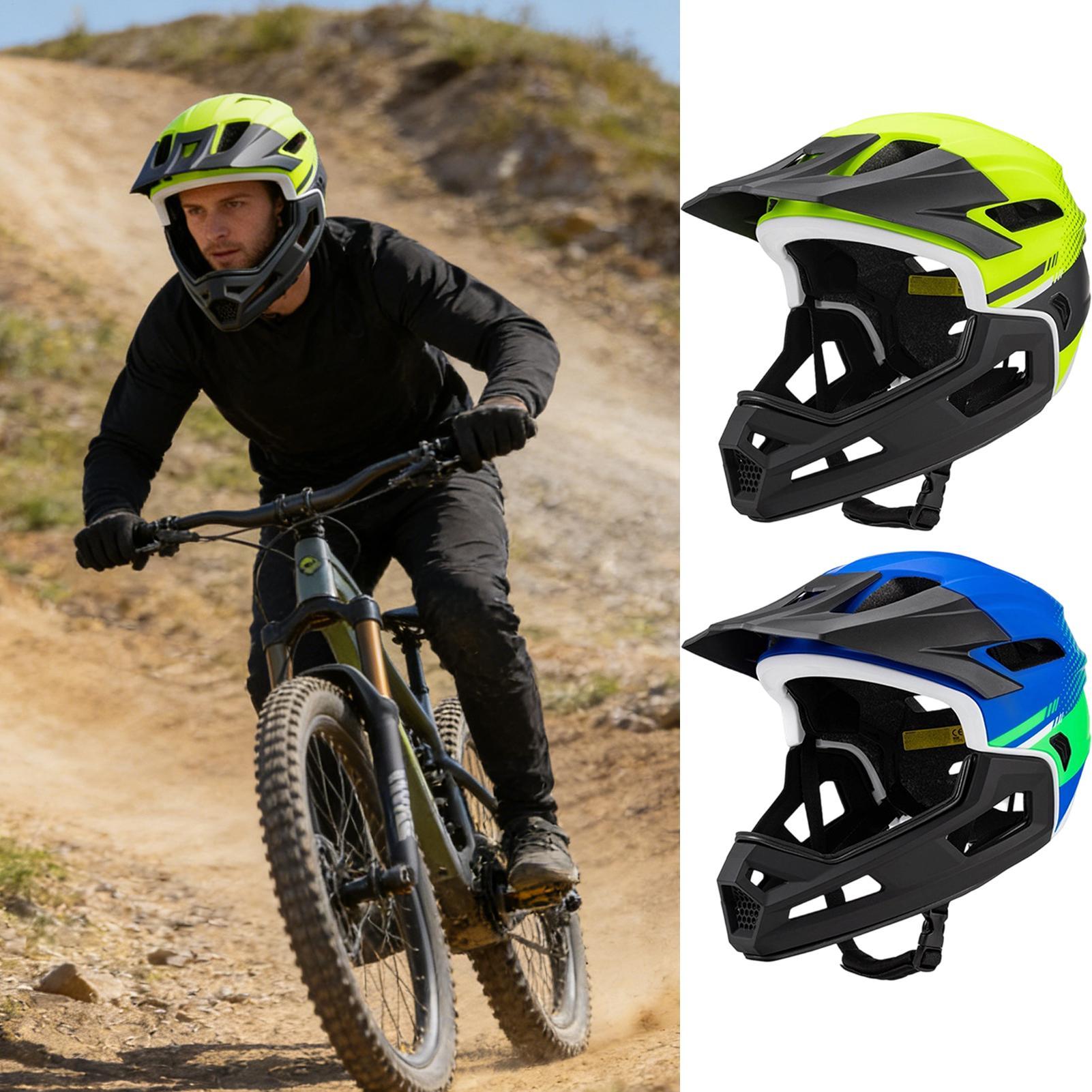 Полнолицевой шлем для горного  – обзор и цена Mountain Biking Full Face Helmet