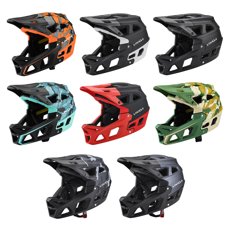 Шлем горный Полнолицевой для в – обзор и цена Mountain Biking Full Face Helmet
