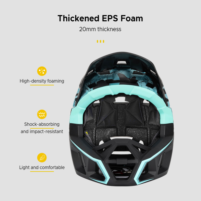 Шлем горный Полнолицевой для в – обзор и цена Mountain Biking Full Face Helmet