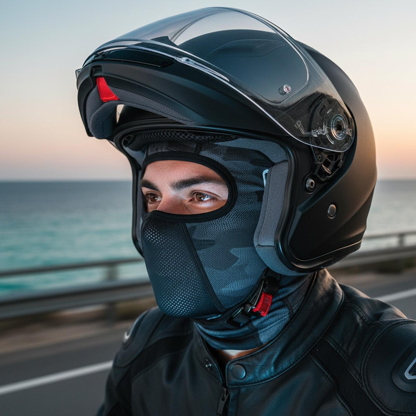 Полнолицевая балаклава, летняя – обзор и цена Mountain Biking Full Face Helmet