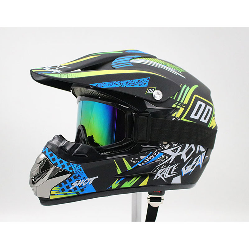 Новый мотоциклетный шлем с отк – обзор и цена Mountain Biking Full Face Helmet