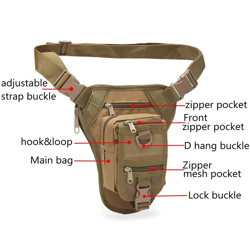 Тактическая сумка, боевая стре – обзор и цена Mountain Biking Waist Pack