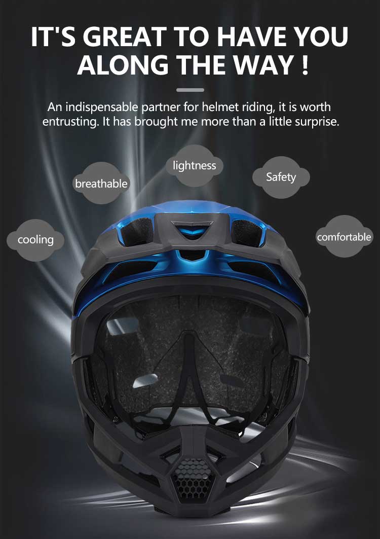Высококачественный велосипедны – обзор и цена Mountain Biking Full Face Helmet