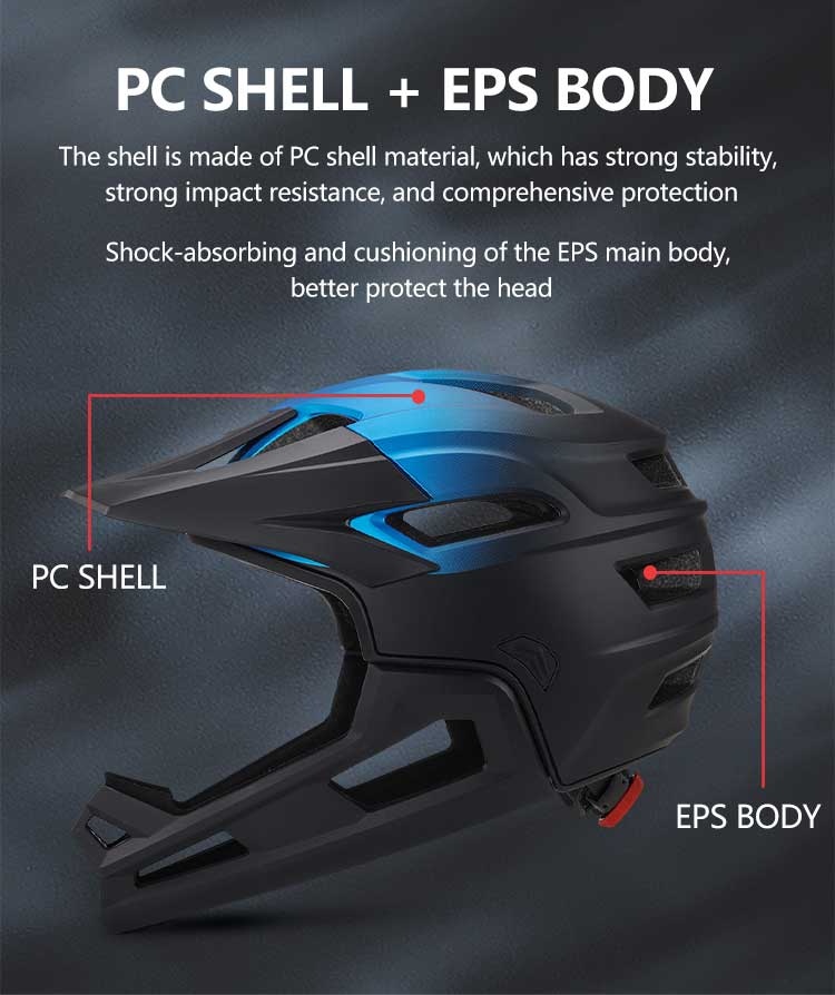 Высококачественный велосипедны – обзор и цена Mountain Biking Full Face Helmet