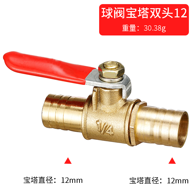 Шаровой кран с красной ручкой, – обзор и цена Spoke Nipple Brass