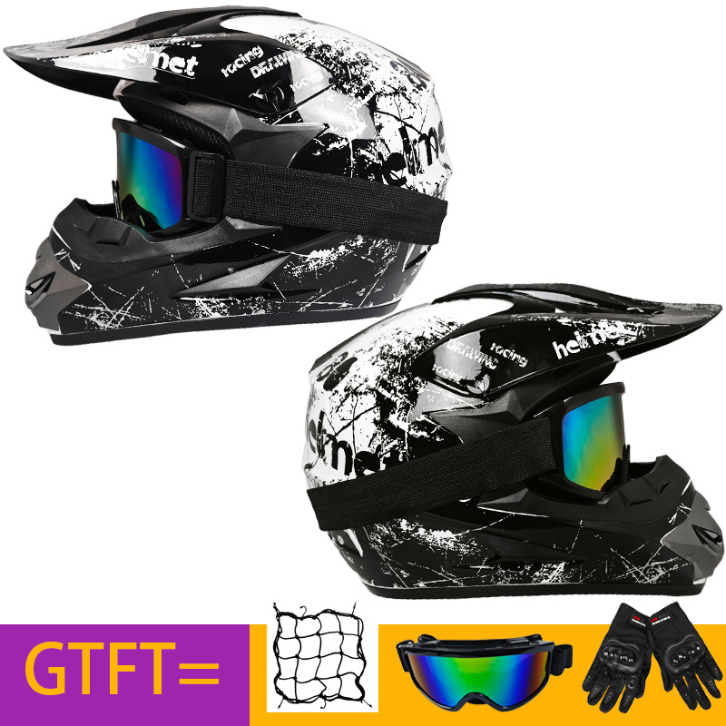 Внедорожный полнолицевой мотош – обзор и цена Mountain Biking Full Face Helmet