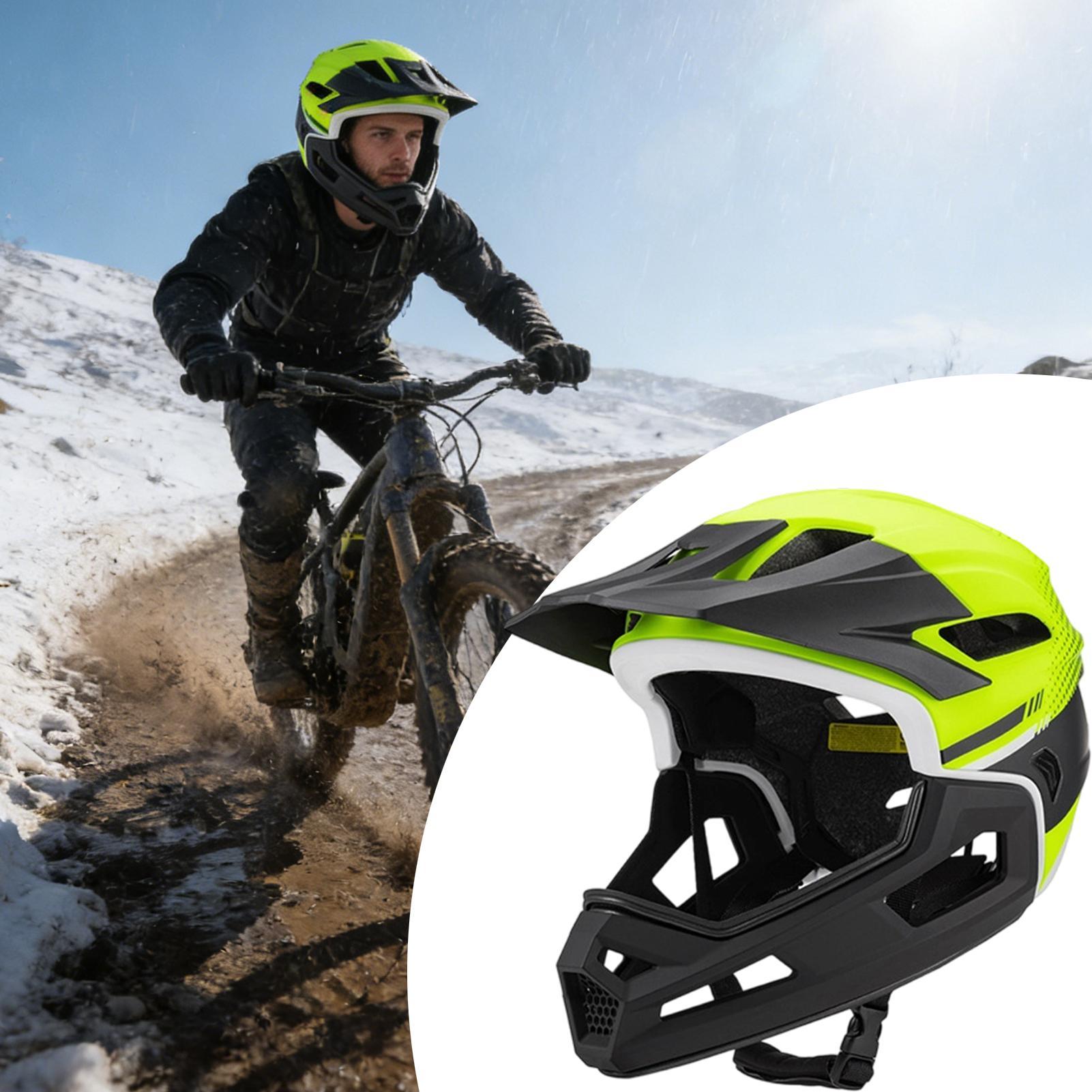 Полнолицевой шлем для горного  – обзор и цена Mountain Biking Full Face Helmet