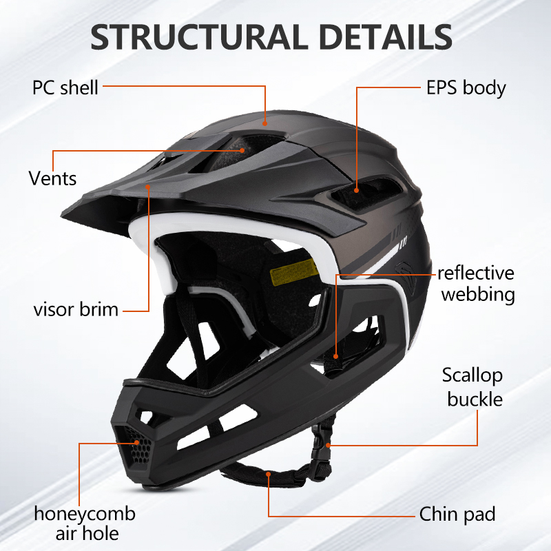 Eastinear шлем для горного вел – обзор и цена Mountain Biking Full Face Helmet